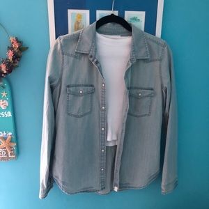 Denim shirt